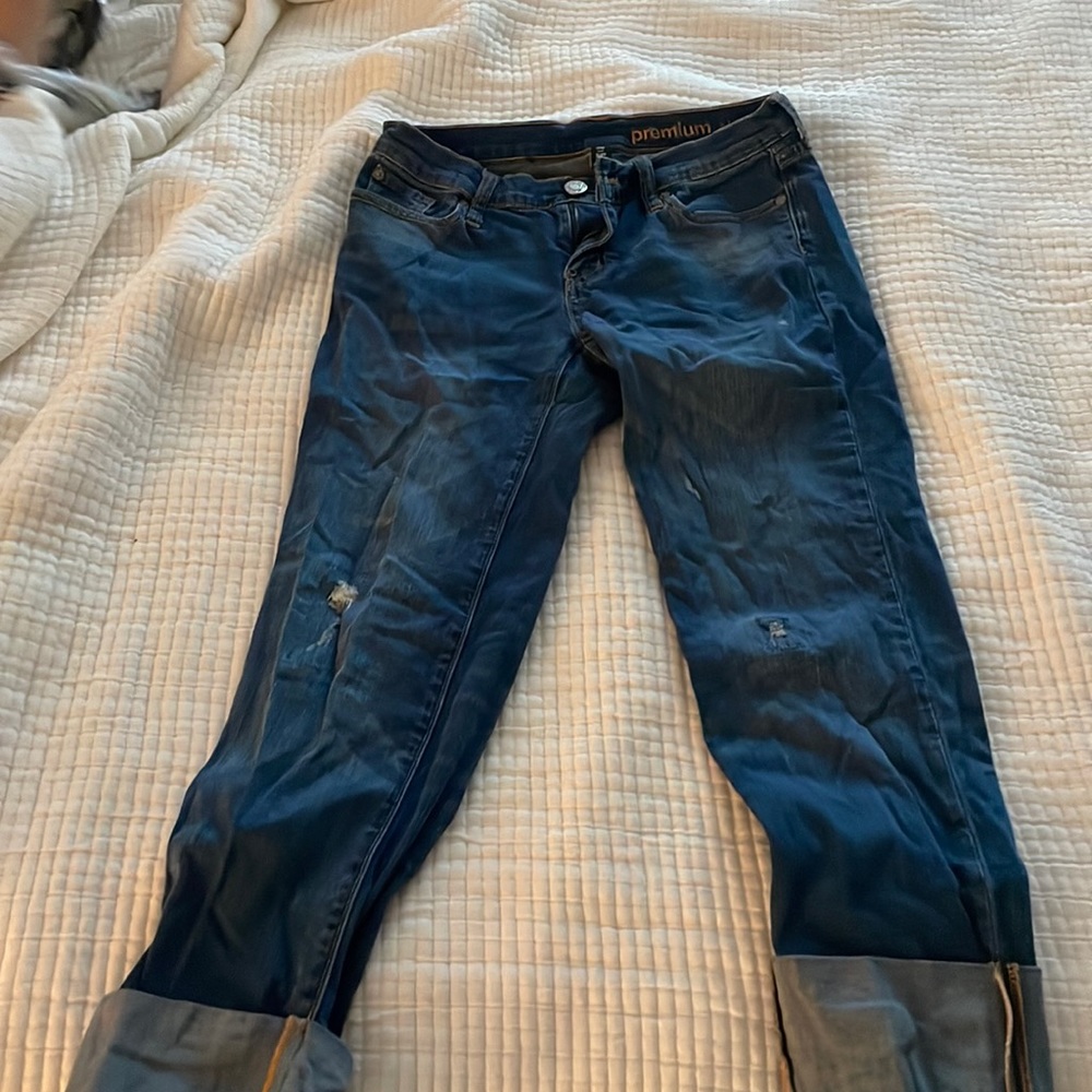 Gap cropped denim pants